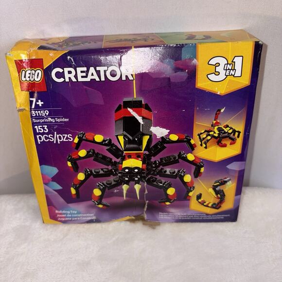 LEGO CREATOR: Wild Animals: Surprising Spider (31159) New & Sealed - Picture 2 of 6